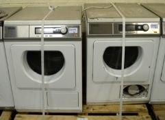 2x Miele PT7136 Vario Tumble Dryer.
