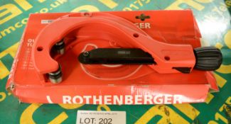 Rothenberger Pipe Cutter.