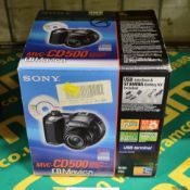 Sony MVC-CD500 Digital Camera.