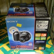 Sony MVC-CD500 Digital Camera.