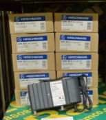 10x Hirschmann GHV 30 E Connection Amplifiers.