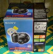 Sony MVC-CD500 Digital Camera.