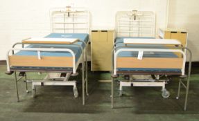 2x Hospital Bed & Furniture Sets.