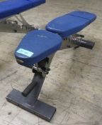 Leisure Lines Adjustable Gym Bench.