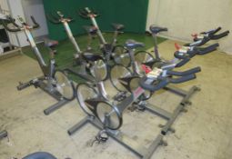 6x Keiser M3 Spin Bikes.