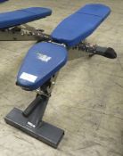 Leisure Lines Adjustable Gym Bench.