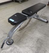 Adjustable Gym Bench.