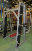 Hammer Strength PLSM Plate Loaded Smith Machine Complete With Bench.