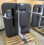 Technogym Kinesis Overhead Press.