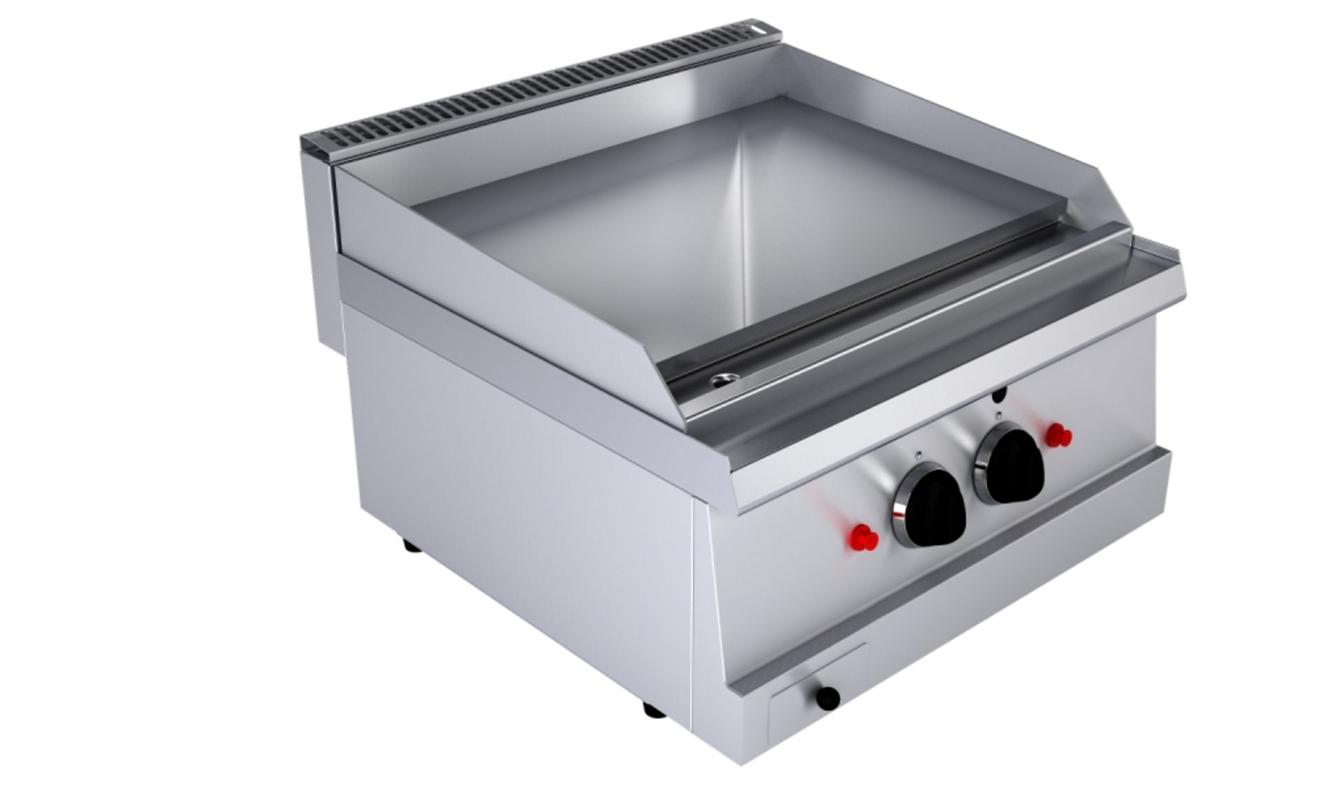 Griddle, counter top - smooth - 7kW - 600W - GAS - RG6I200G