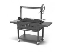 Argentinian grill - charcoal fired - 1800W x 750D x 1450H - Solid Fuel - RAG001K