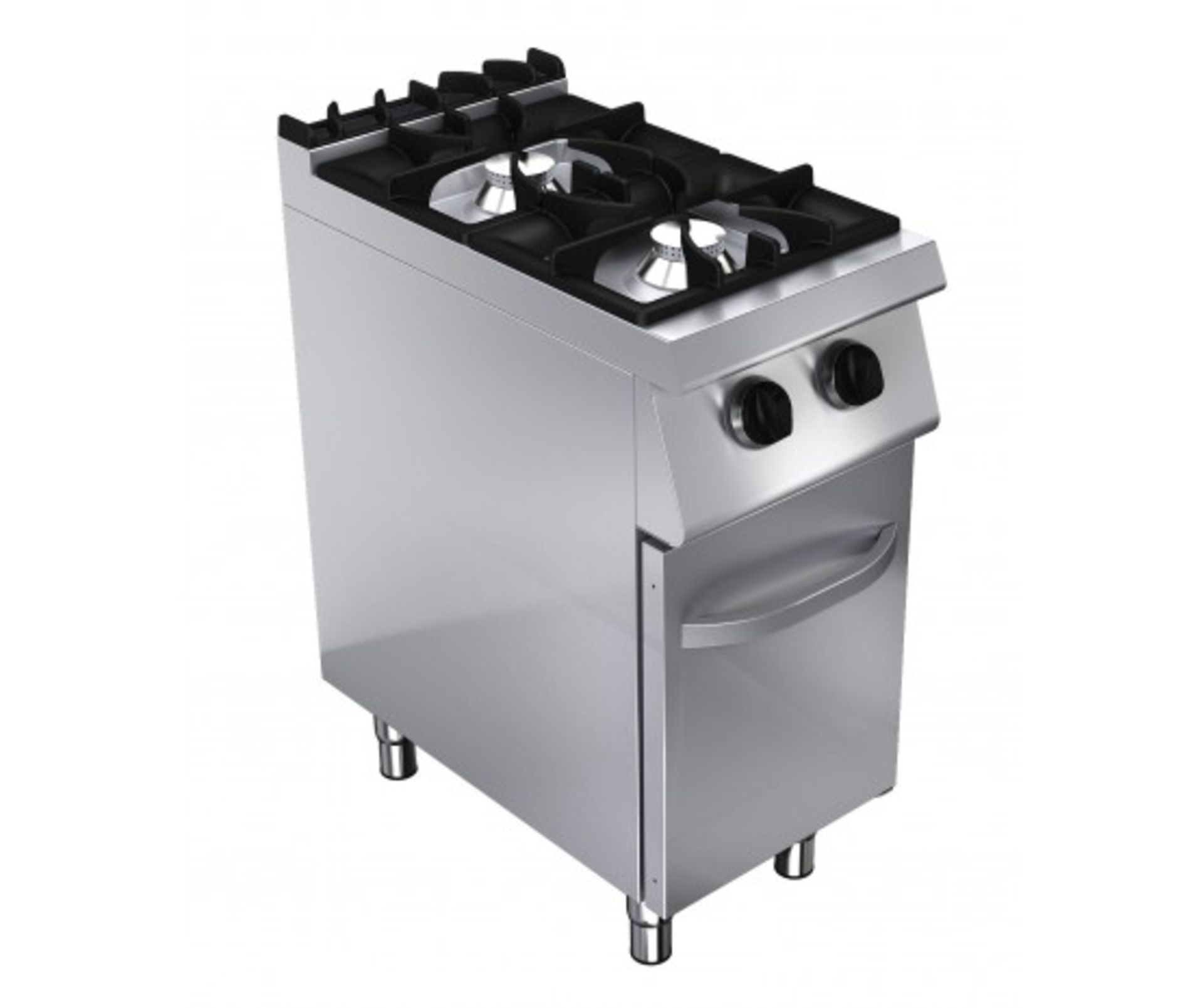 Boiling top, 2 burners, cupboard - 13kW - 400W 730D x 900H - GAS - RG7K100G