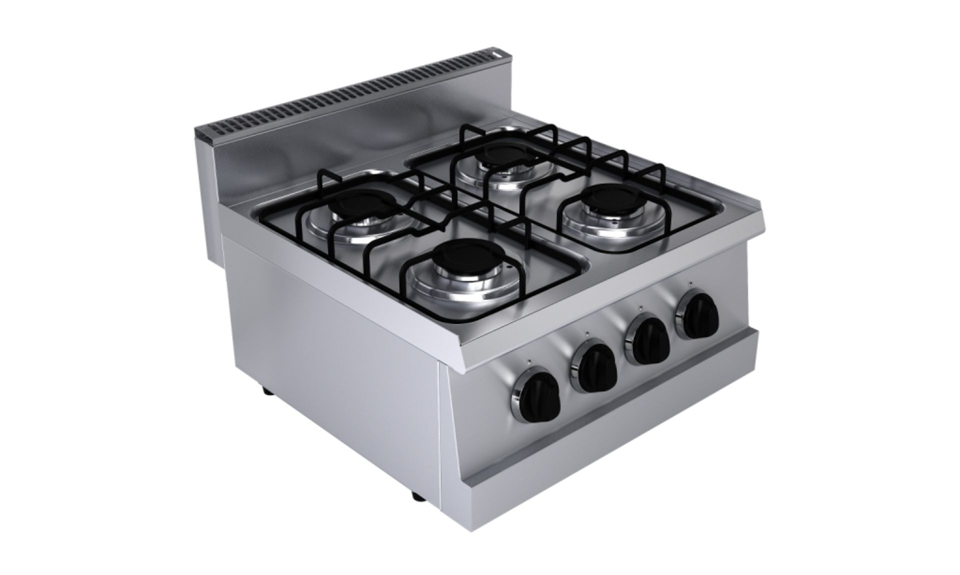 Boiling top with 4 burners - 4 x 3.25 - 600W - GAS - RG6K200G