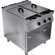 Fryer - twin tank - 28kW - 3phase - 800W x 730D x 900H - Electric - RG7F200E