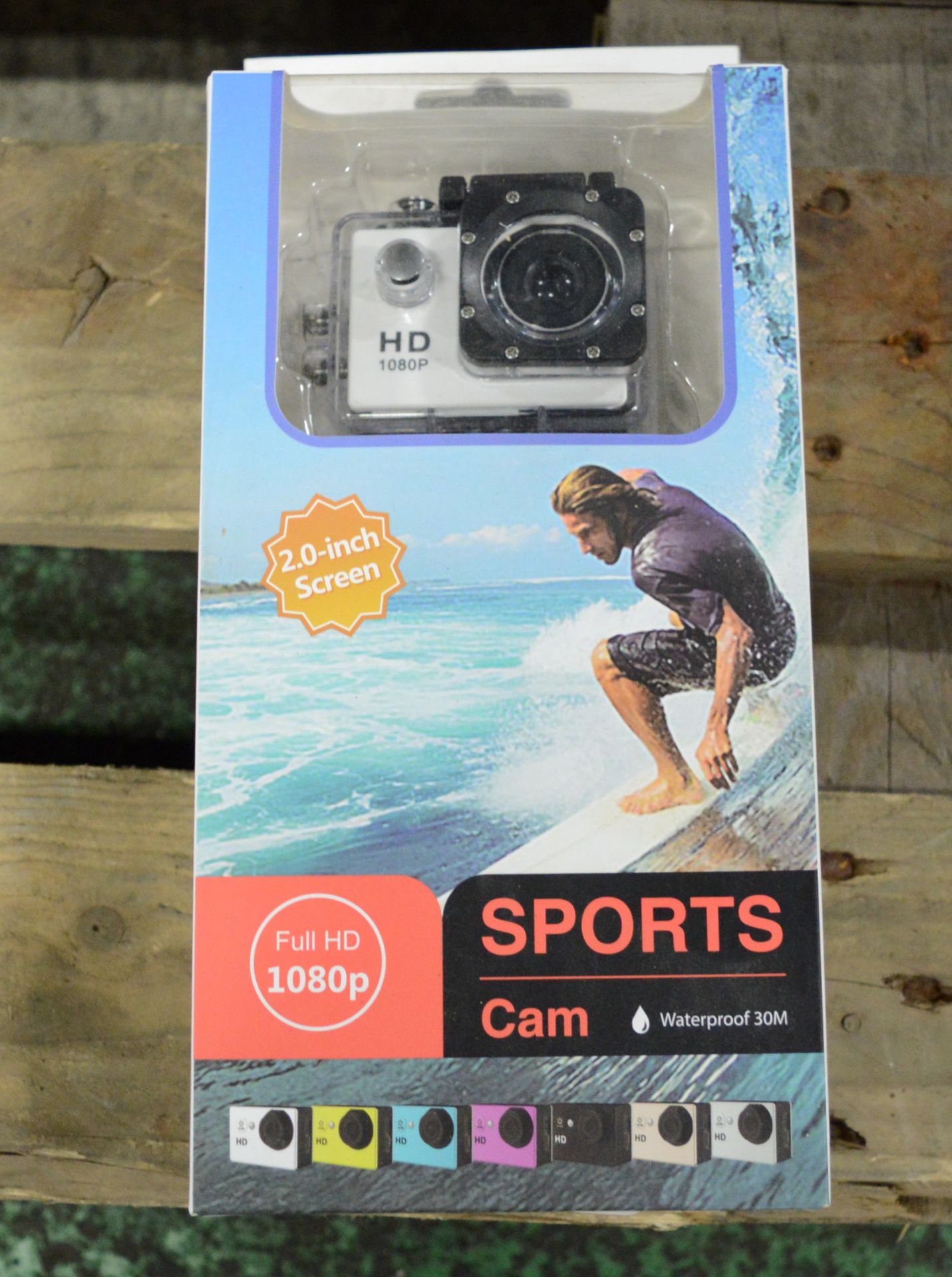 Sports / Action Camera (GoPro Equivalent) 1080p 2" Screen.