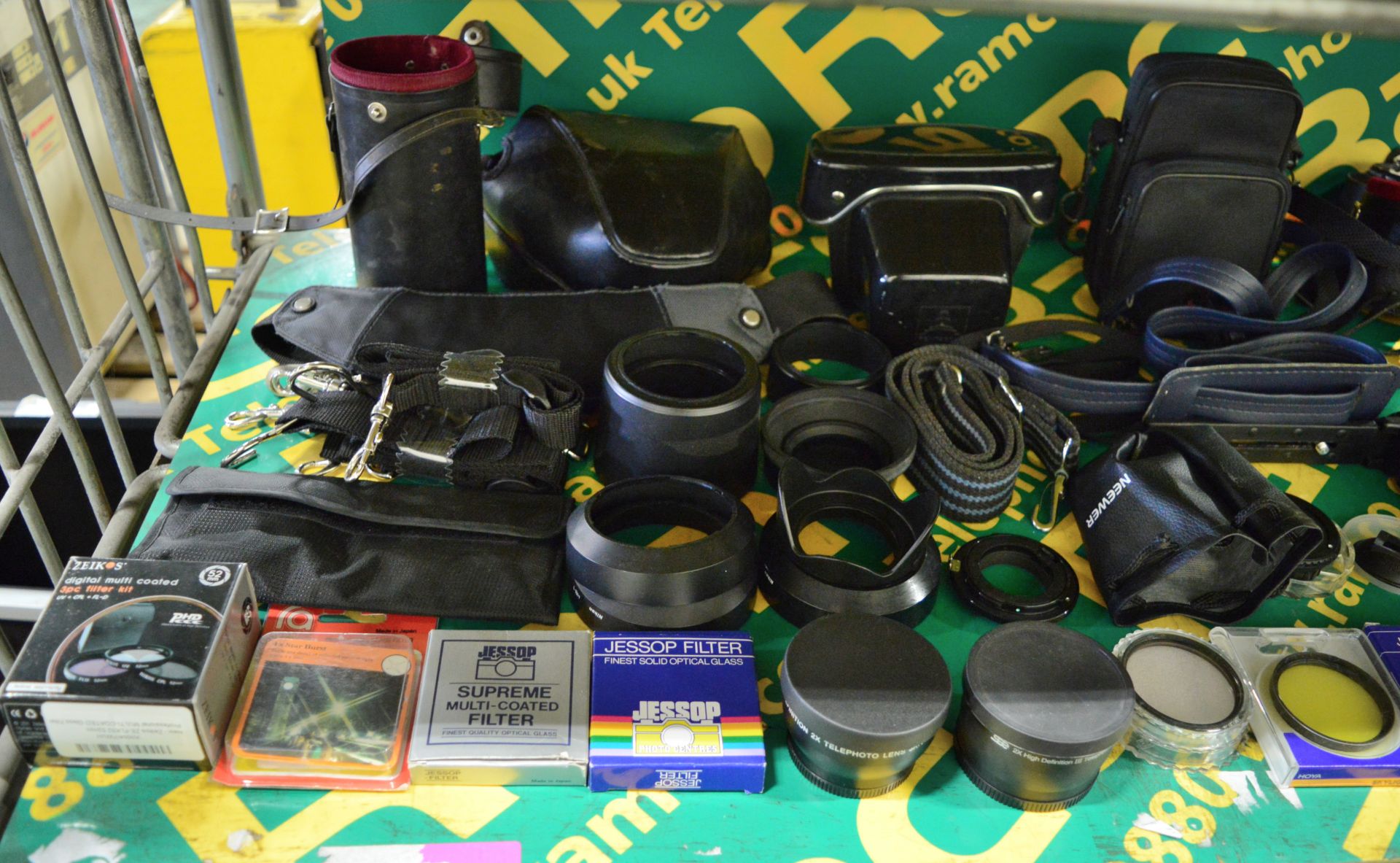 Camera Accessories inc Lenses, Cases, Battery Trays, Filters, Straps. - Image 2 of 3
