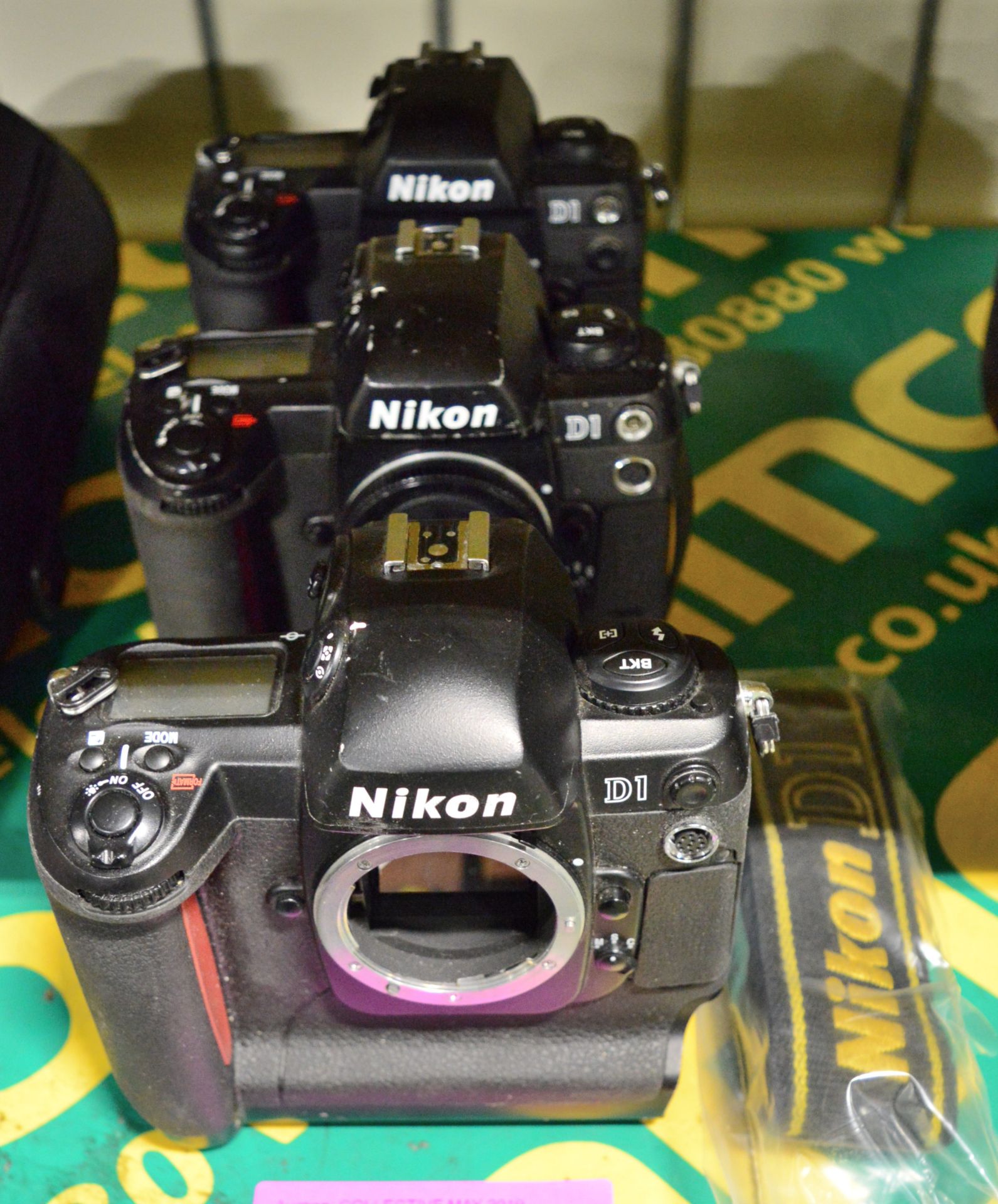 3x Nikon D1 Camera Bodies.