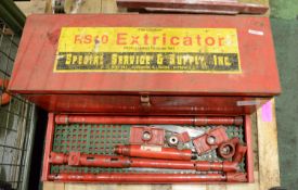 RS10 Extractor Professional Rescue Set in Steel Carry Case.
