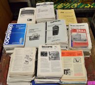 Manuals & Technical Bulletins for Ferguson, Thorn, Alba, Rank, Goodmans, Daewoo.