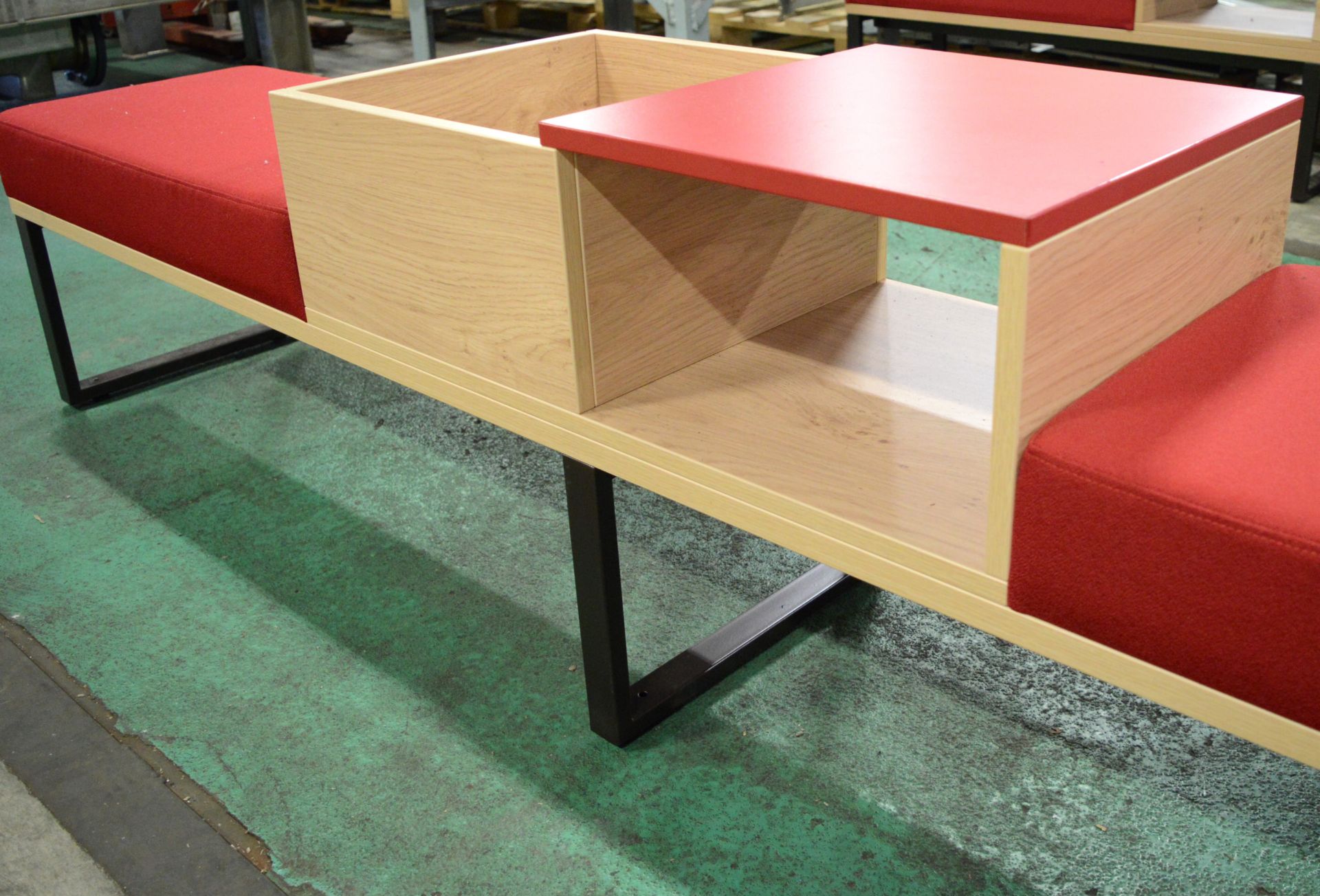 Bench Seat / Reception Furniture L 2440 x W 420mm - Unused. - Image 2 of 2