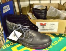 Tuf Black Ankle Boots - Size 7.
