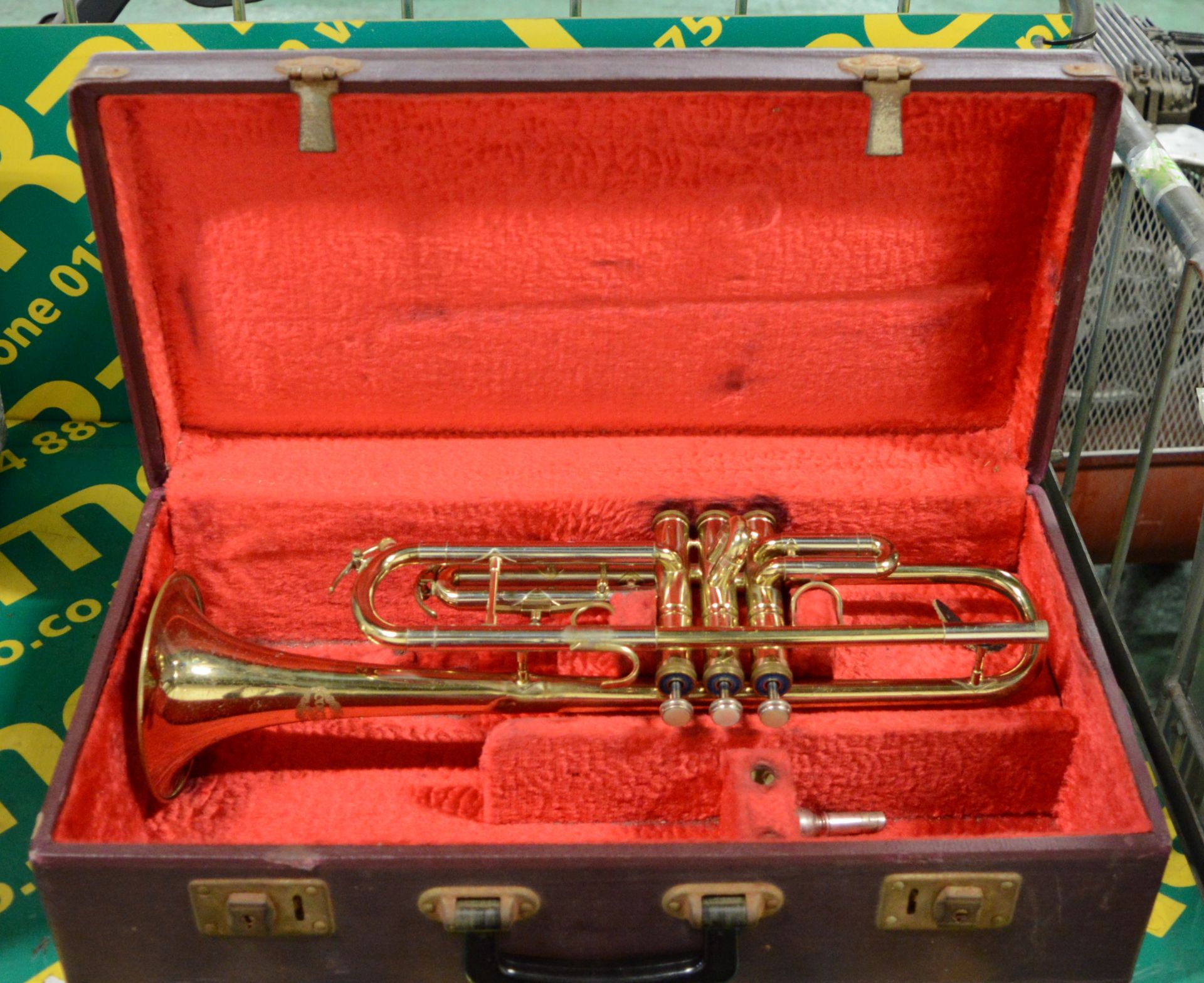 Corton Trumpet in Case.