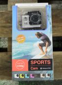 Sports / Action Camera (GoPro Equivalent) 1080p 2" Screen.