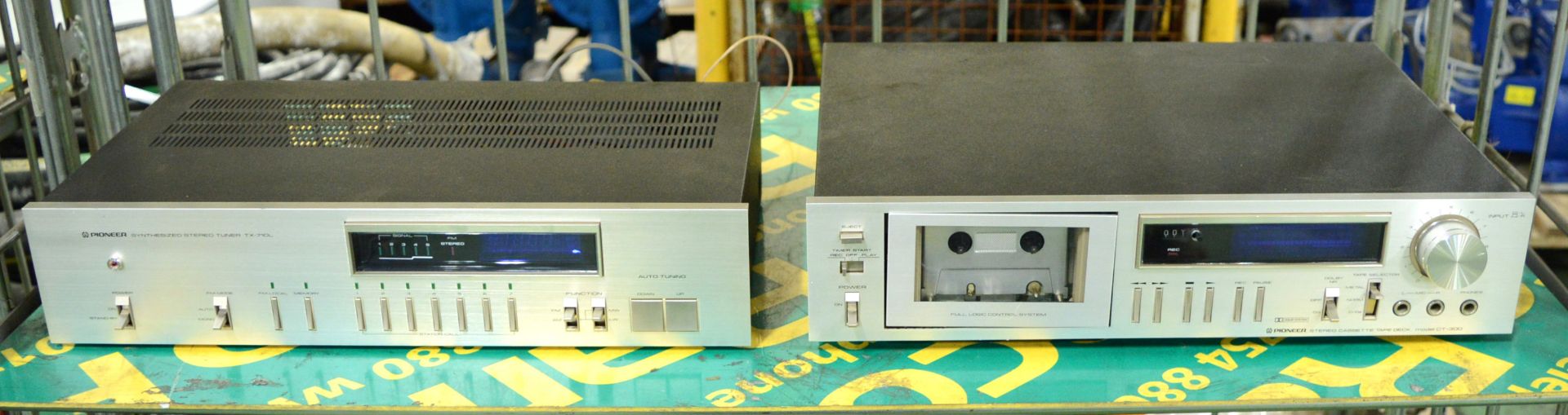 Pioneer TX-710L Tuner & CT-300 Stereo Cassette Tape Deck.