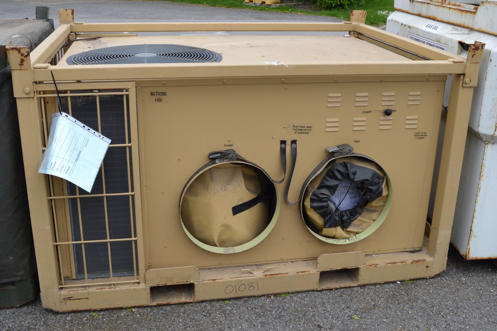 Environmental Heating/Cooling Unit L1800 x W1350 x H100mm.