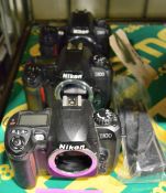 3x Nikon D100 Camera Bodies. Strap.