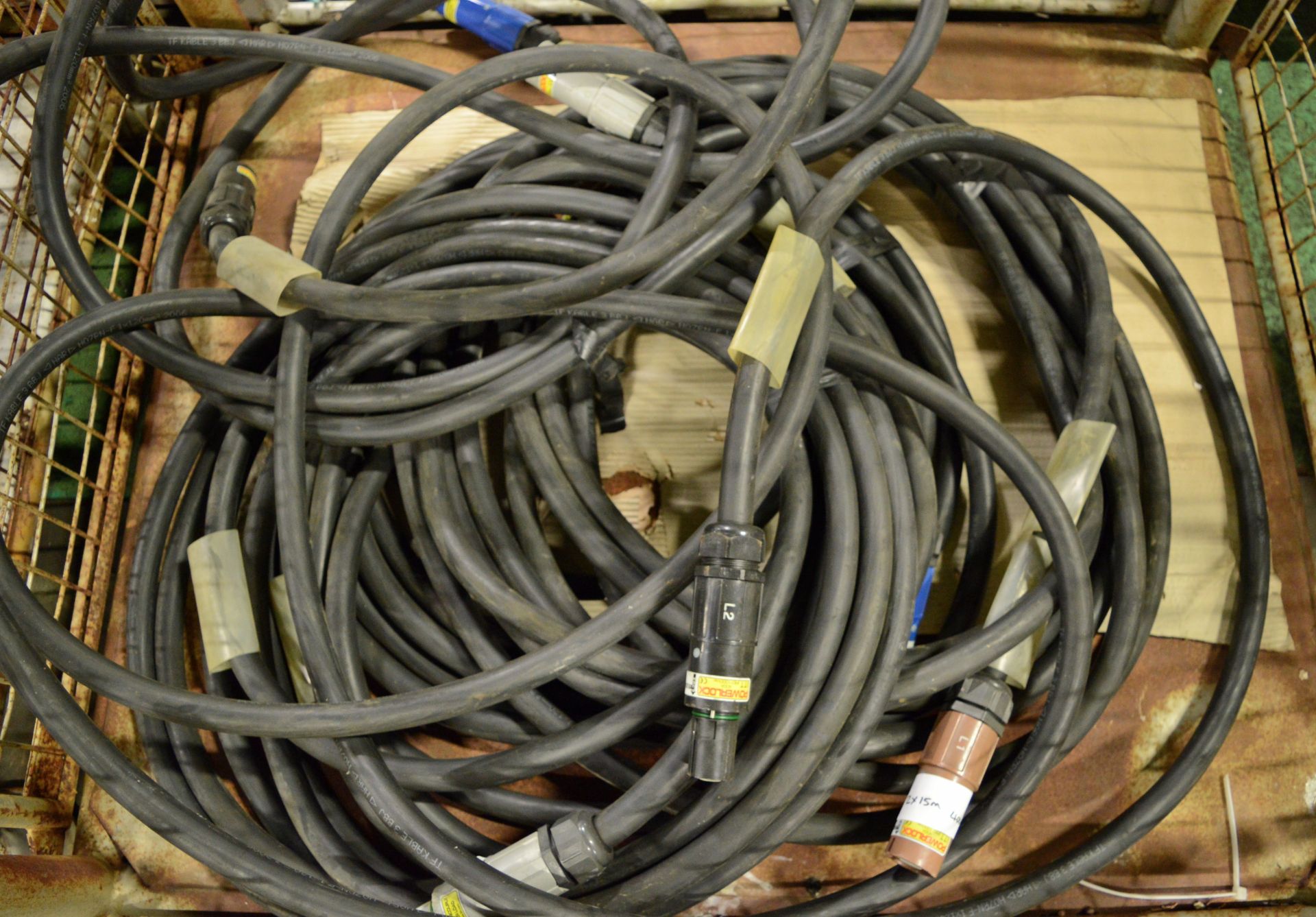 4x 15m 400A Cable. - Image 2 of 2