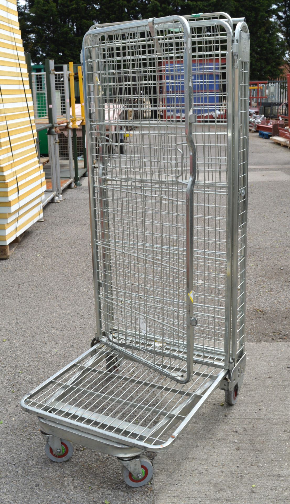 5x Wire Trolley Cages - as per photo. - Image 2 of 2