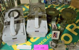 4x Radiation Meters for Spares.