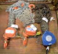 2x GAP WH-C4 3 tonne Chain Hoist. Trailift 3 tonne Hoist.