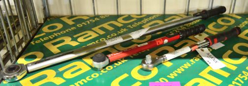 Gedore Torcofix-K Torque Wrench 100 - 550Nm. Carolus Torque Wrench 40 - 200Nm. Norbar.