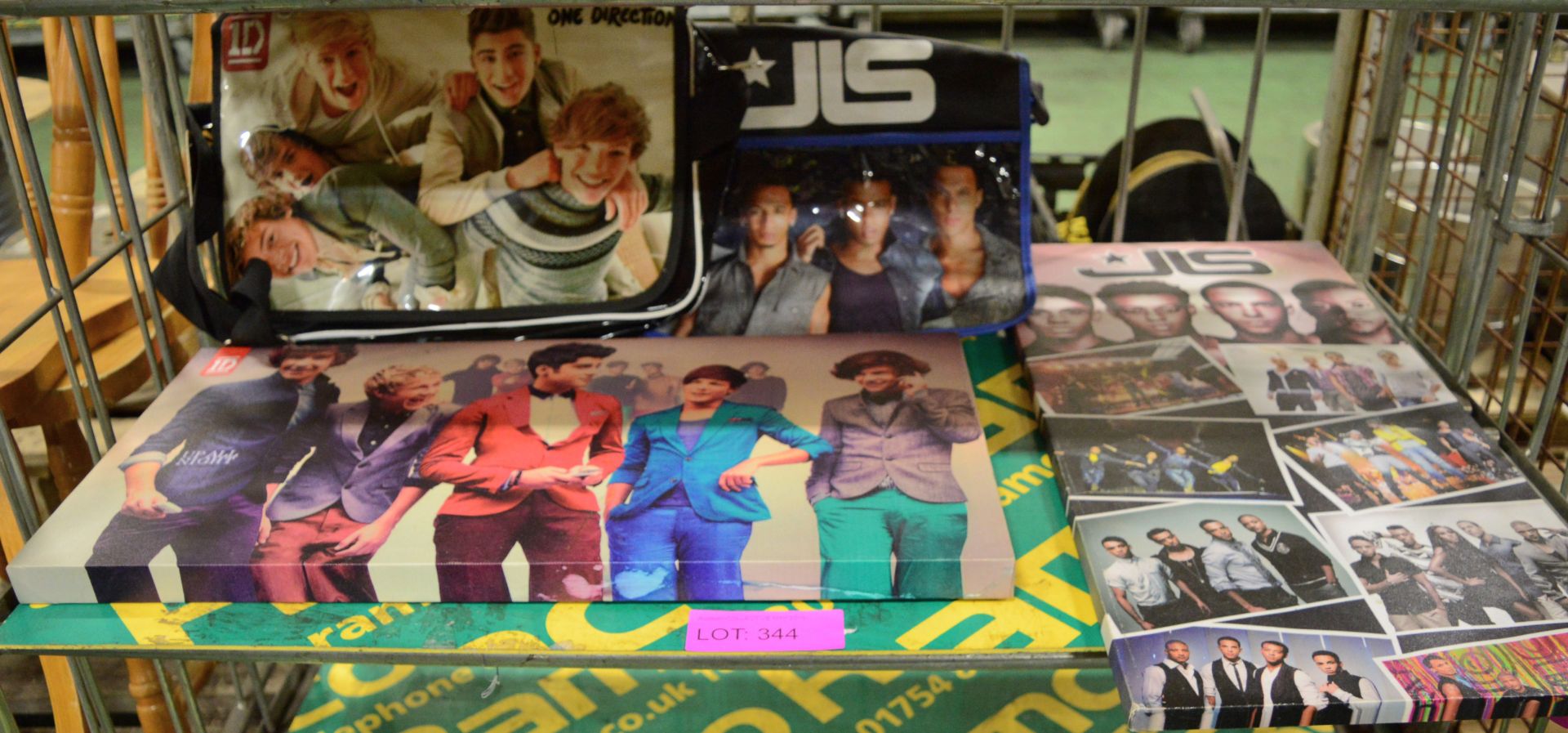 JLS & One Direction Canvas Pictures & Bags.