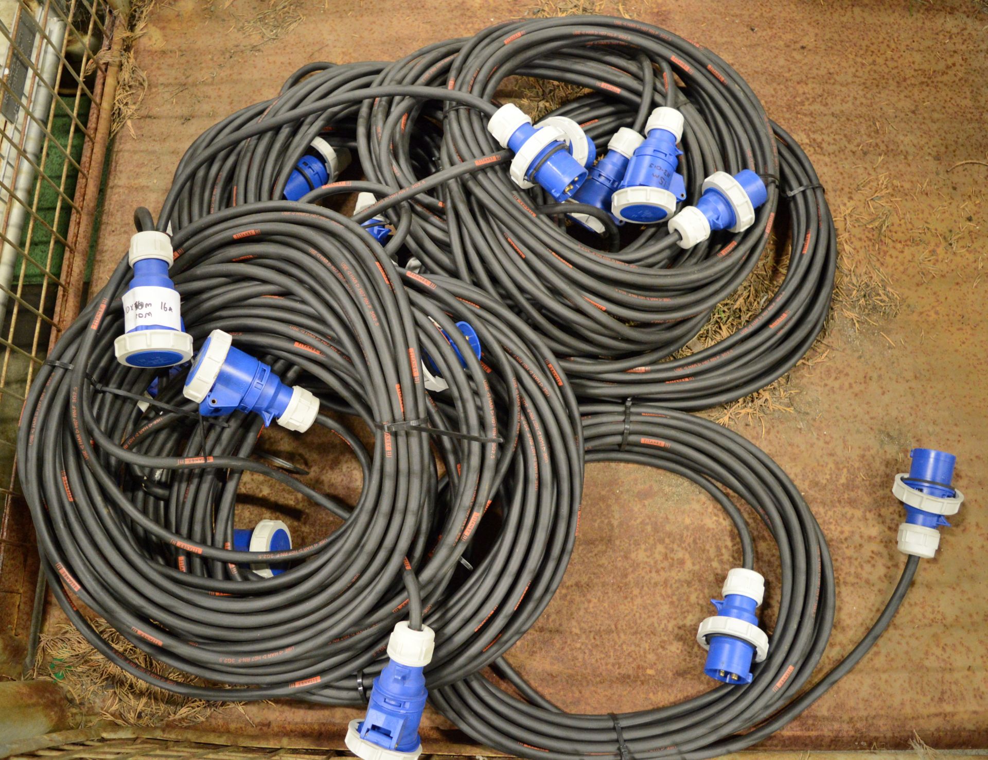 10x 10m 16A Cable. - Image 2 of 2