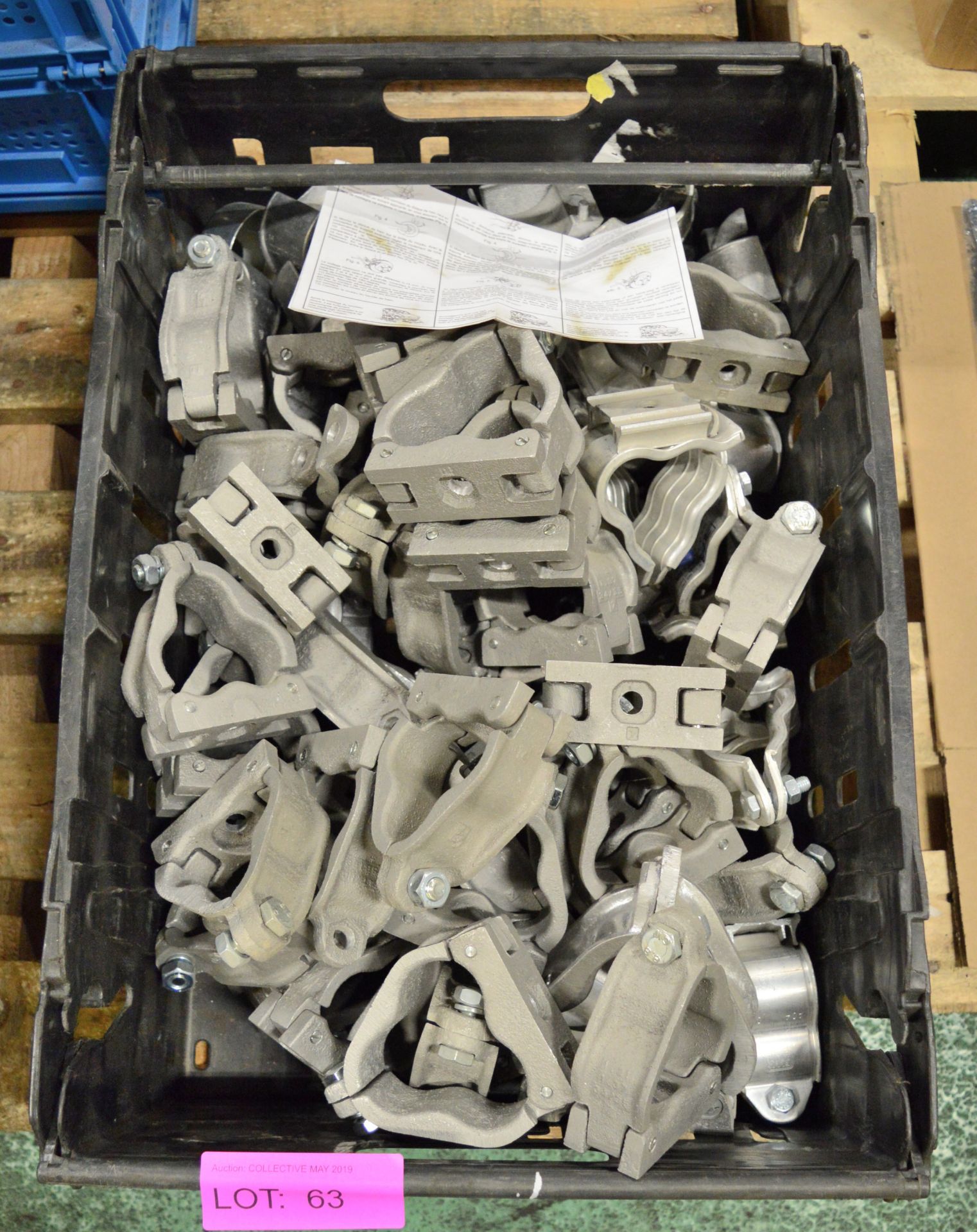 Trefoil Cable Cleats - Various Sizes.