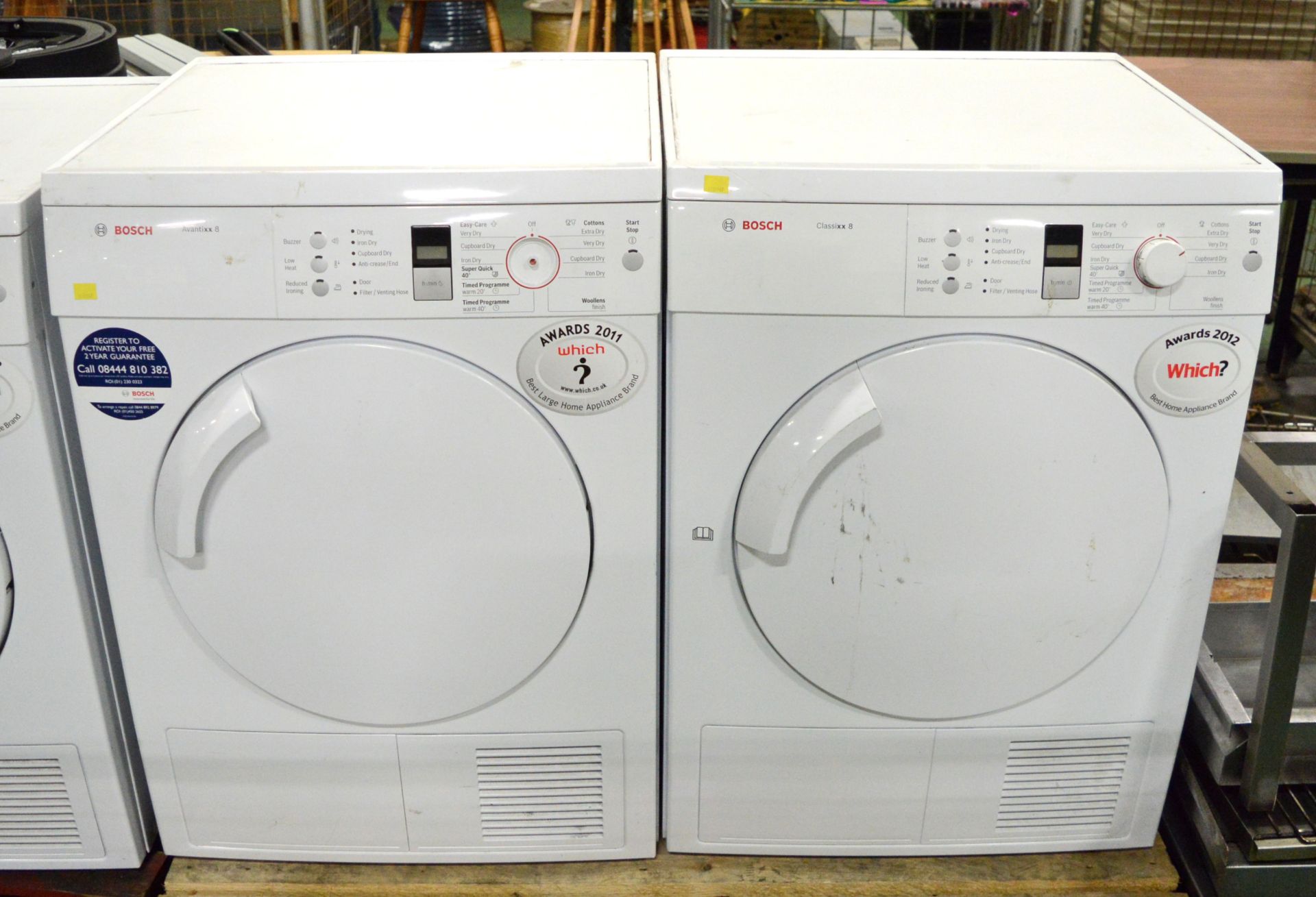 Bosch Avatixx 8 & Classixx 8 Tumble Dryers