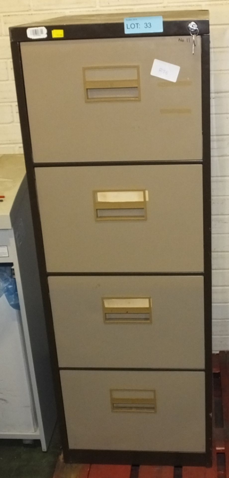 4 Drawer Filing Cabinet L470 x W620 x H1320