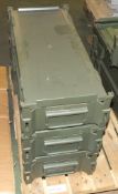 3x Refurbished Ammo Boxes - DM40027 - 735 x 300 x 170
