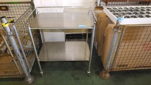 Stainless Steel Hospital Trolley