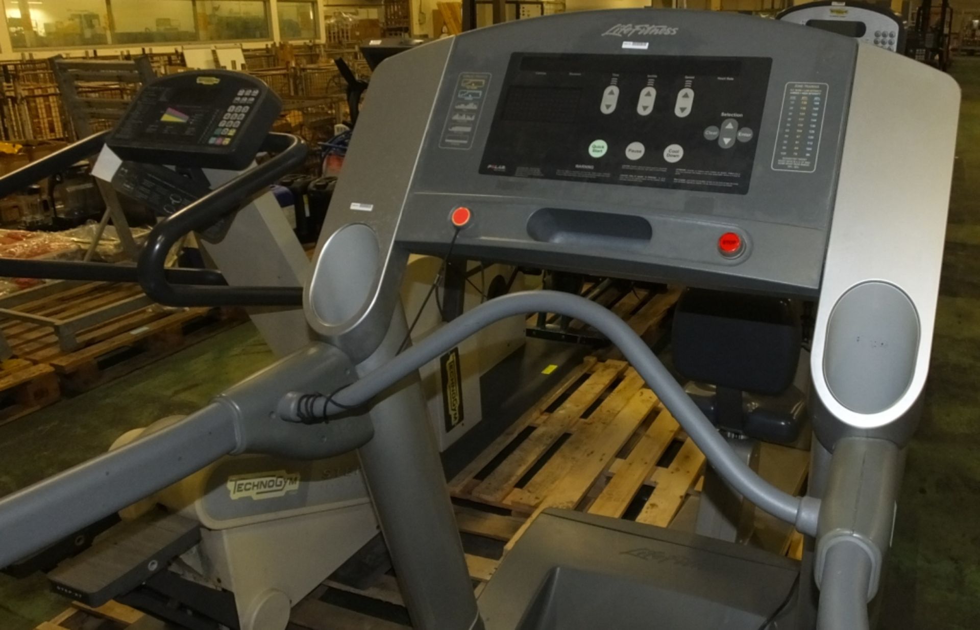 LifeFitness Treadmill - Image 2 of 3