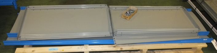 Box Shelfing Metal Grey L920 x W500 x H2140