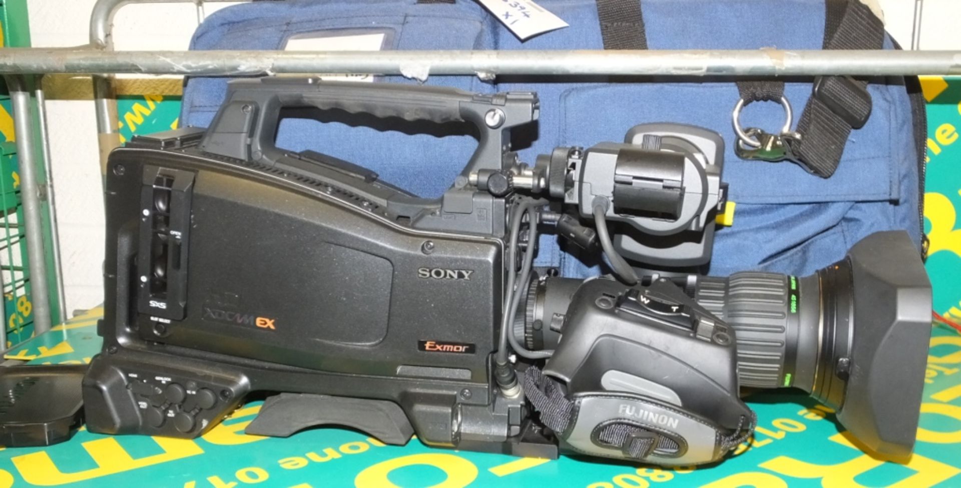 Sony PMW-350 Professional Camcorder with carry bag - no other accessories - Image 8 of 10