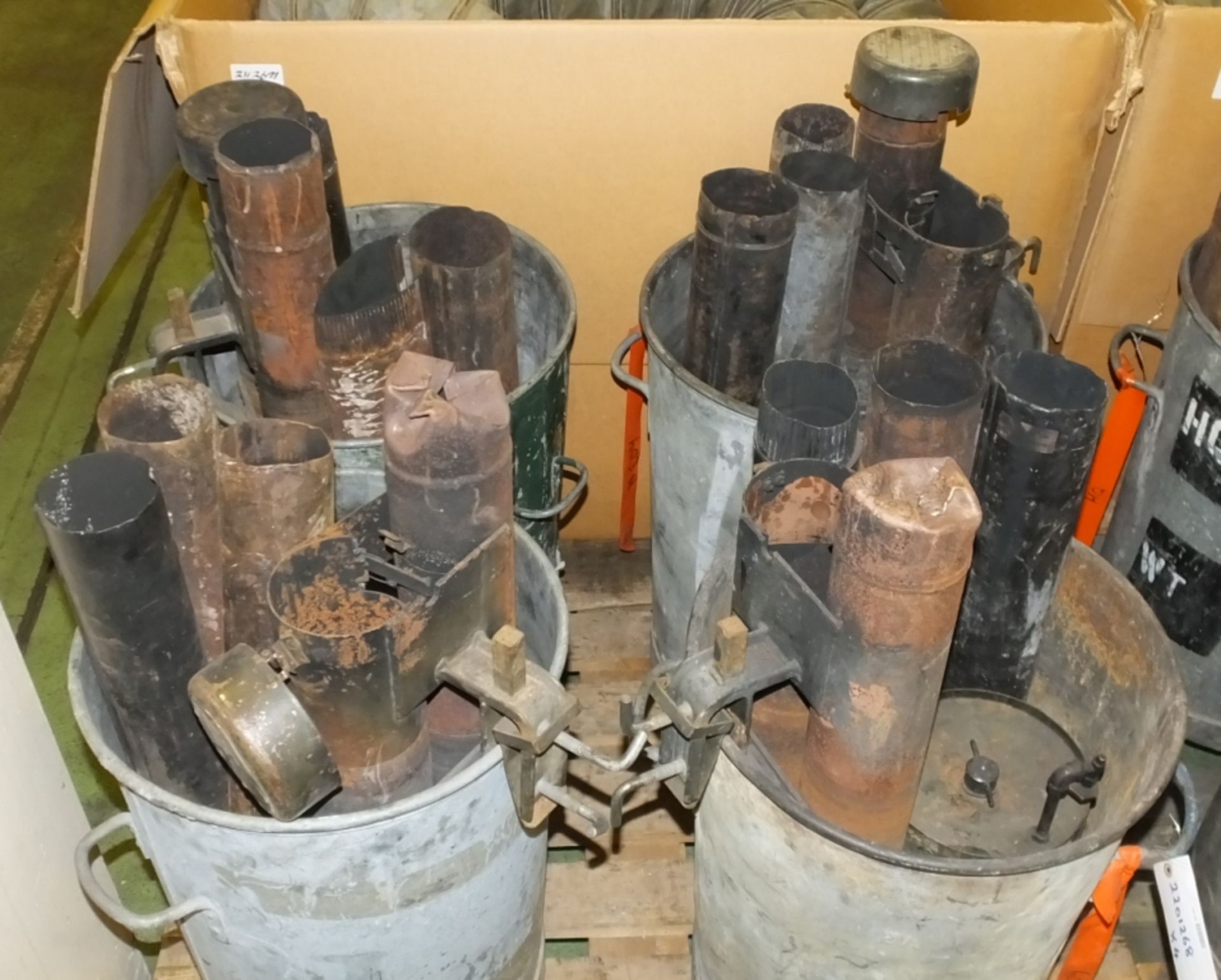 4x Dustbin Heater Assemblies - Image 2 of 2