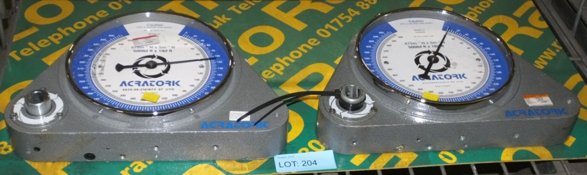 2x Acratork L3 - Torque wrench testers - 1 as spares