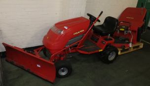 Countax C300H Tractor + Grass Cutter + Snowblade