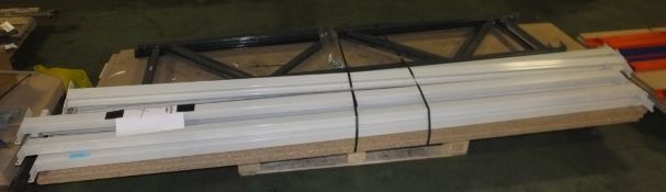 Racking Dark / Light Grey + Timber Shelf L3060 x W600 x H2510