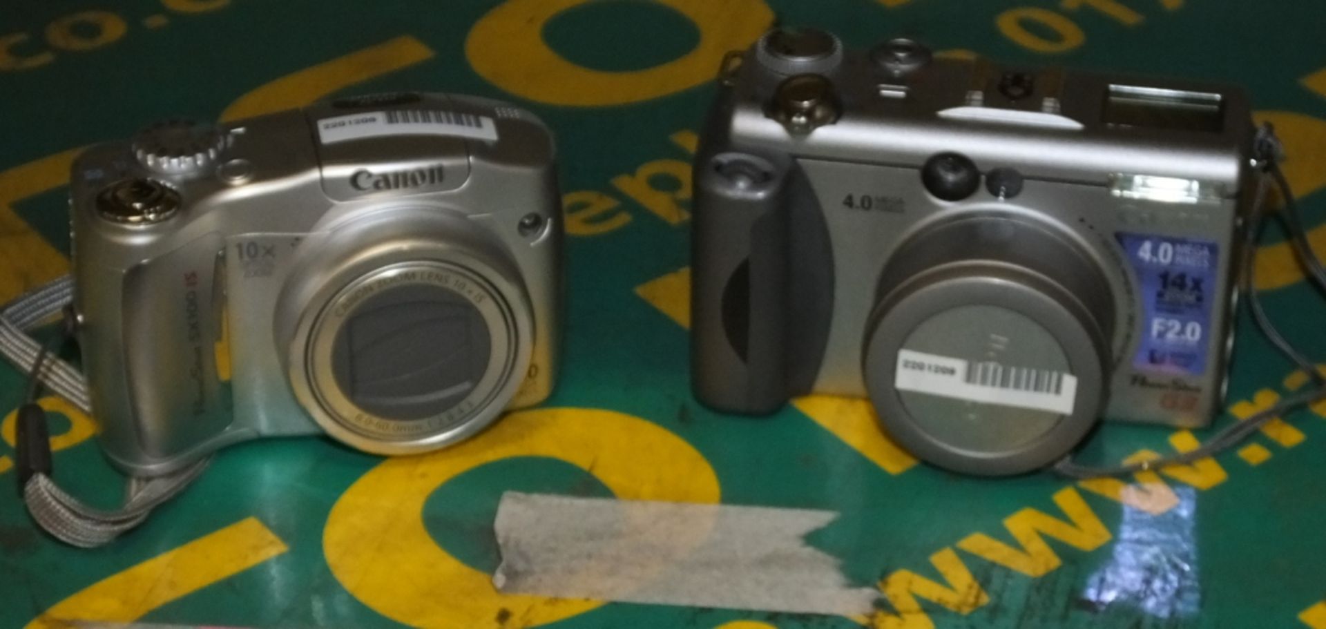 Canon power Shot SX 100IS Digtal Camera, Canon power Shot G 3 Digtal Camera, Nikon Coolpix - Image 2 of 3